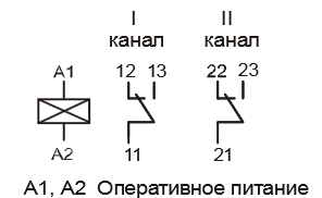 Схема подключения Реле СР24