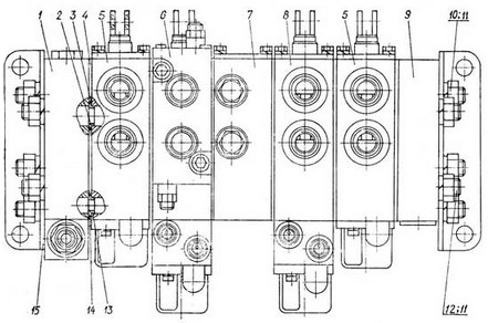 Схема Гидрораспределителя РС25.20