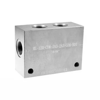 Корпус картриджного клапана ML-120-CDW-2A3-2A3-G06-S01 фото 1