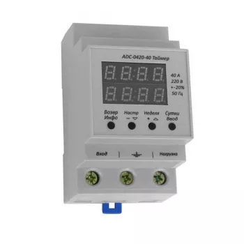 Таймер недельный/суточный ADC-0420-40 фото 1